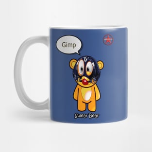 Geek Girl - SwearBear - GIMP Mug